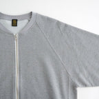 HIGH BULKY JUMBERCA URAKE ZIP UP BLOUSON #GRAY [BN-26FM-043]