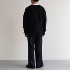 Wool Harf Cardigan ST V-neck #DARK Charcoal [NEP-AW2403]