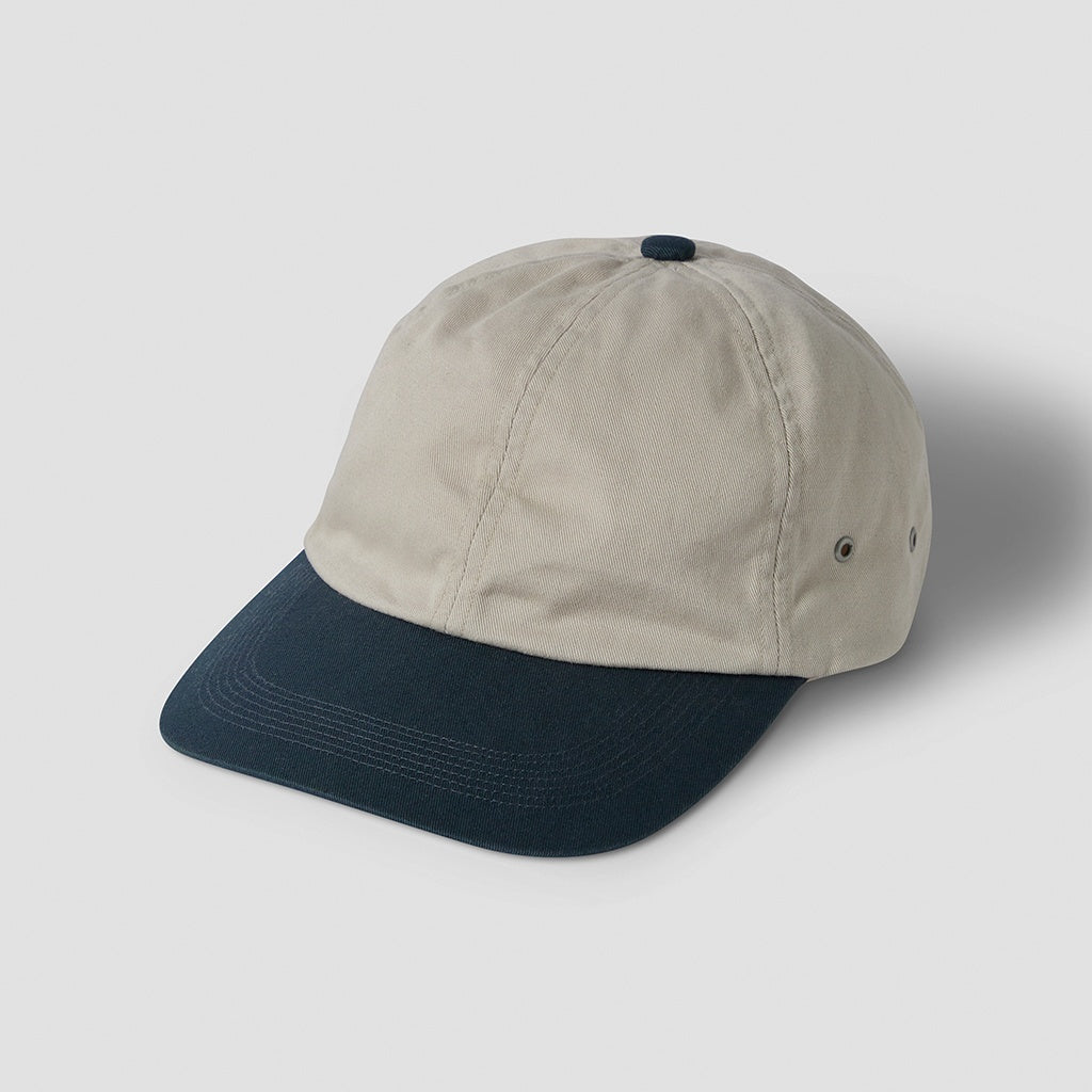 COMBINATION BILL CAP #IVORYxBLUE GRAY [PMAT-AC05]