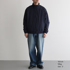 RECYCLE NYLON TAFFETA / RECYCLE POLYESTER FLEECE BZ #NAVY [16542 25362]