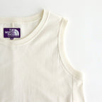 Cotton Jersey Sleeveless Flared Dress #Ivory [N25SF060]