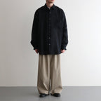 COMFORT FIT SHIRT #BLACK [A25A16SH01C]