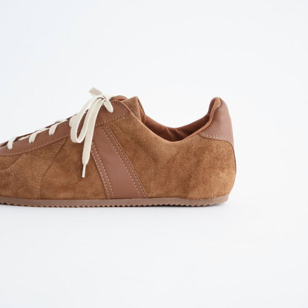 GERMAN MILITARY TRAINER #COGNAC SUEDE [1714S]