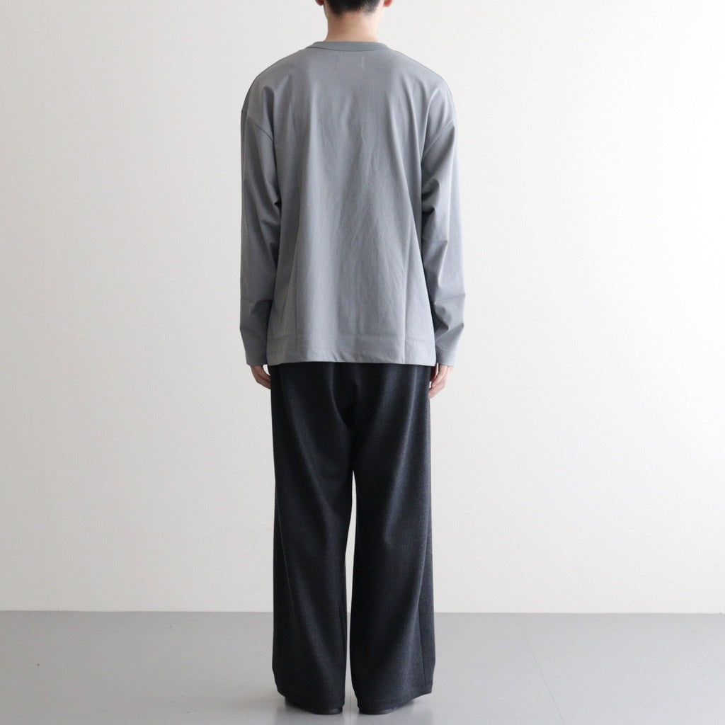 COMFORT FIT L/S Tee #DOLPHIN GREY [A25C05CS03C]