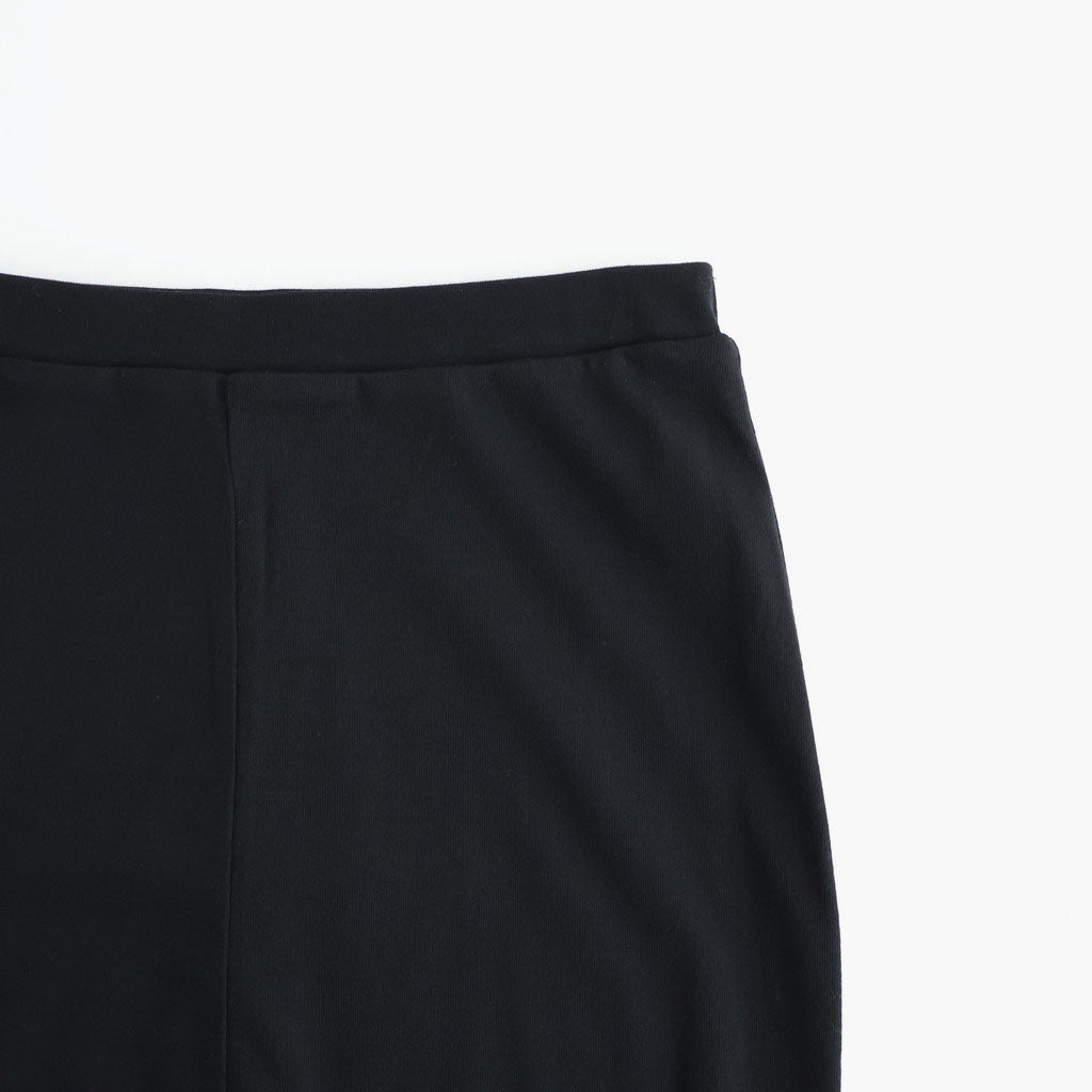 Hard Twist Rib Skirt #Black [BHSW26S13]