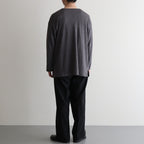 NORMANDY LINEN BASQUE SHIRT #GRAY [BN-25SM-065]