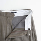 SUPER120'S CHAMBRAY WOOL 3TACK TR #050 MOCA [17061 40031]