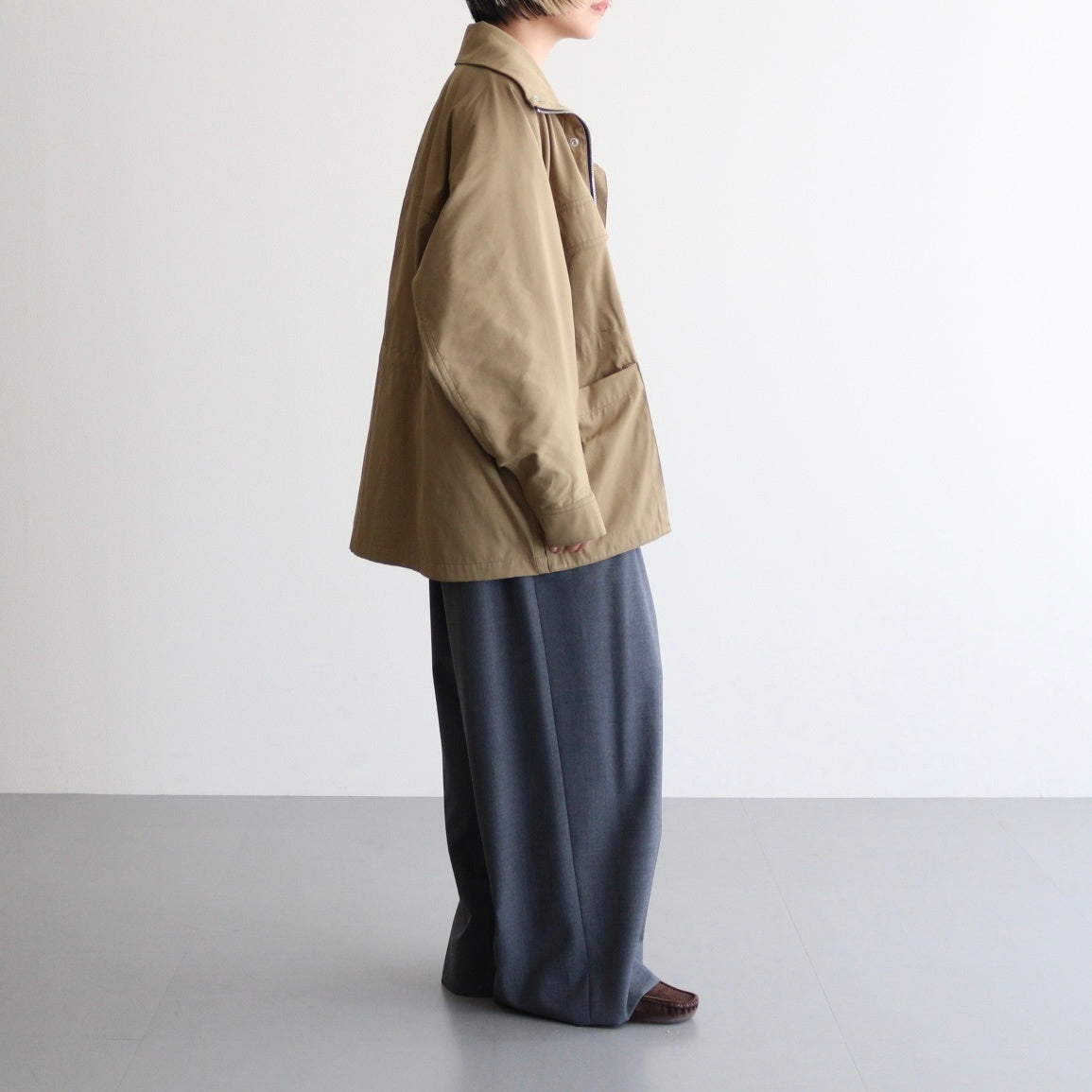 HIGH COUNT DOUBLE TWILL POLYESTER BZ #180 GOLDEN OLIVE [16852 25022]