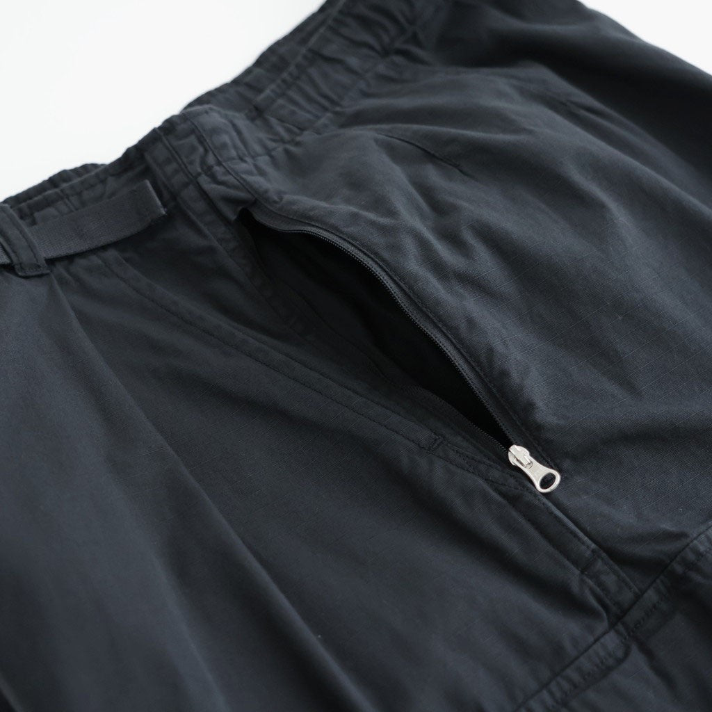 Ripstop Field Cargo Pants #Black [N25FC067]