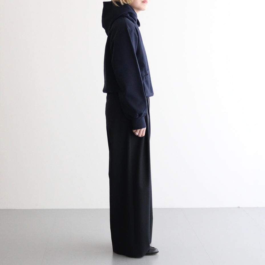 Thin-Sweat Separate-Pocket Hoodie P/O #DarkNavy [bROOTS25S20]