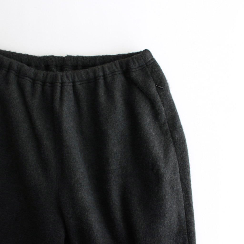 Pe/Silk Fleece Track Pants #HeatherBlack [BHS24F030F25]