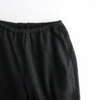 Pe/Silk Fleece Track Pants #HeatherBlack [BHS24F030F25]