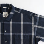 Flannel PALAKA Check Shirt #Navy [S25FG016]