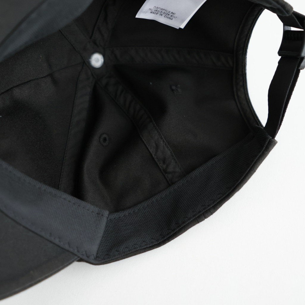Washed Chino Cap #Black [S26FP067]