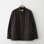 Cotton Chino UK STORM Jacket #Brown [6063-2502]