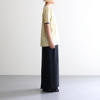 PIMA MOKLODI RINGER TEE #YELLOW × BLUE [26S-BIS-CS61]