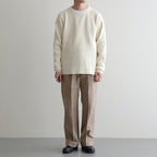 FRONT TUCK ARMY TROUSER #DUNE [252OJ-PT07]