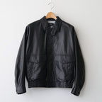 SHEEP LEATHER ZIP BZ #010 RED BLACK [16861 25004]