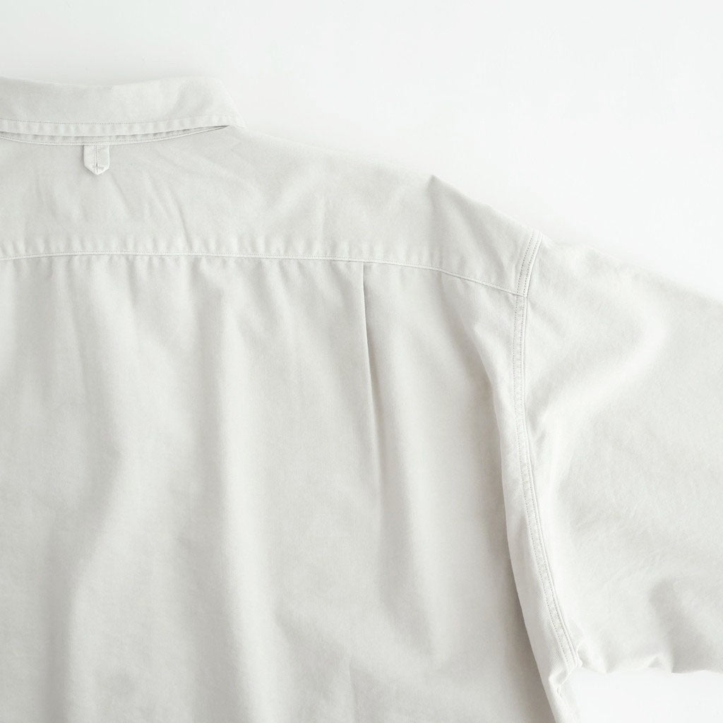 Garment Dyed Field Twill Shirt #Stone [N26SG034]