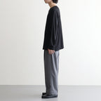 NORMANDY LINEN BASQUE SHIRT #BLACK [BN-26SM-072]