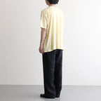 PIMA MOKLODI RINGER TEE #YELLOW × WHITE [26S-BIS-CS61]