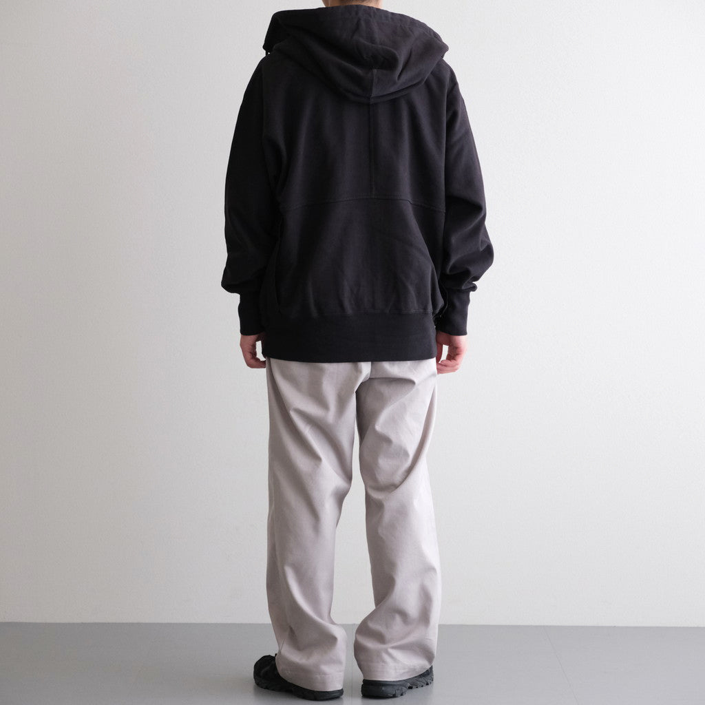 11oz Zip Up Hoodie #Black [N25FH046]