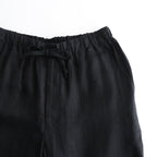 WIDE CYLINDER FIT EASY PANTS #BLACK [M26B01PT01C]