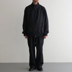 HOPSACK DRIZZLER JACKET #CHARCOAL [PMAT-OT01]