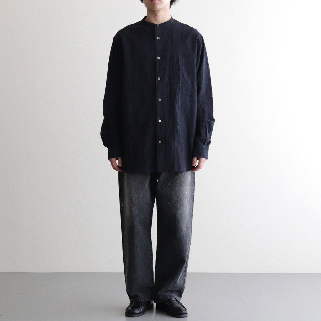 SELVEDGE DENIM 5POCKET PANTS #BLACK [DNS26P03]