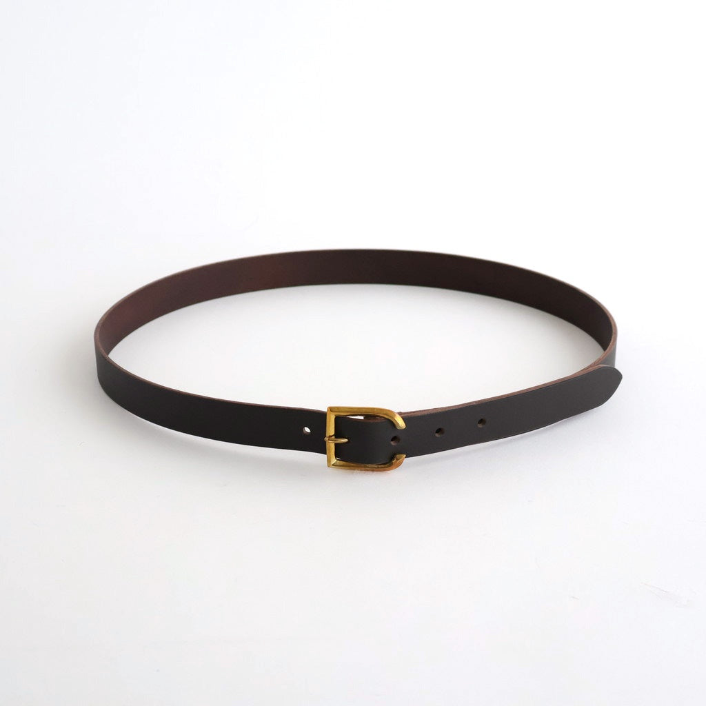 APROVEITER LEATHER BELT #BROWN