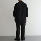 HOPSACK WIDE POCKET TROUSERS #FOREST [PMAT-PT06]