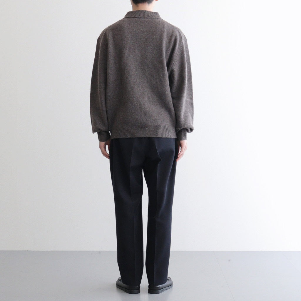 W/CA SAFARI TROUSERS #INK NAVY [PMAU-PT08]