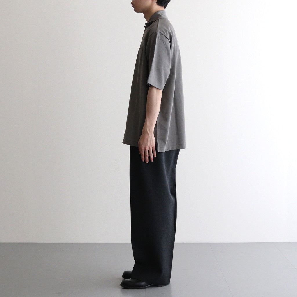 ONE BUTTON POLO S/S TEE #GRAY [M25A15CS02B]