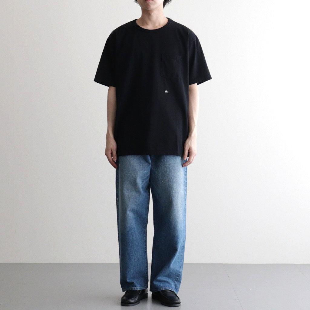 COOLMAX Jersey Pocket Tee #Black [S25SI114]