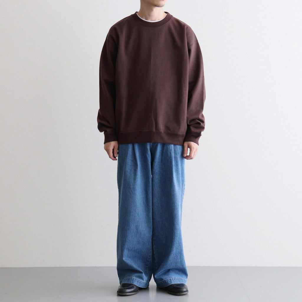 COMFORT SWEAT #DARK BROWN [A26C13CS04C]