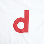 bd Print Tee WIDE #White×Red-PT [bROOTS25S34S26A]