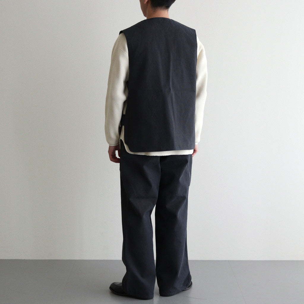 DUCK CLOTH WORK PAINTER #FADE NAVY [PMAS-PT06]