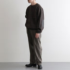 BLENDED KEMPI CREW-NECK SWEATER #BARK [252OJ-KN01]