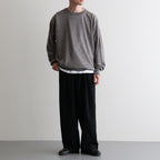 CHOMA CREW NECK #GREIGE [BN-26SM-058]