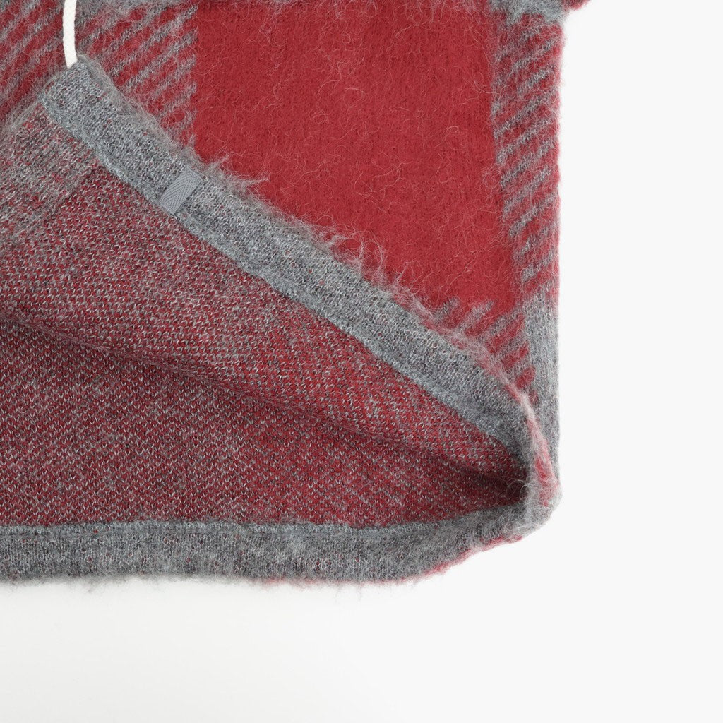 OOAL Mohair Hooded Jacket #Red [S26FA031]