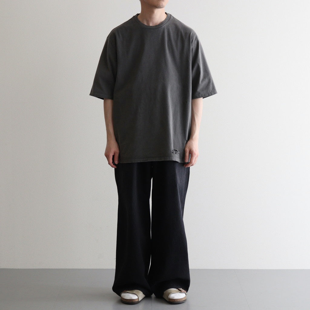CREW NECK DAMAGED TEE #DAMAGED [M25B11CS01B]