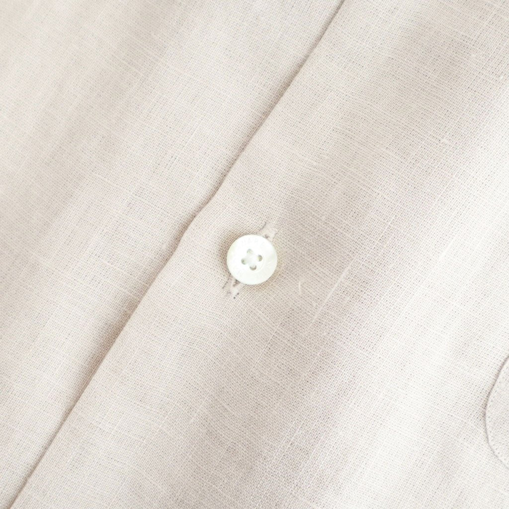COMFORT FIT OPEN COLLAR SHIRT #TAUPE [A26A22SH02C]
