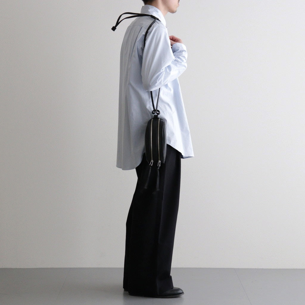 MINI SHOULDER BAG #BLACK [BG-46-C-COW-5]