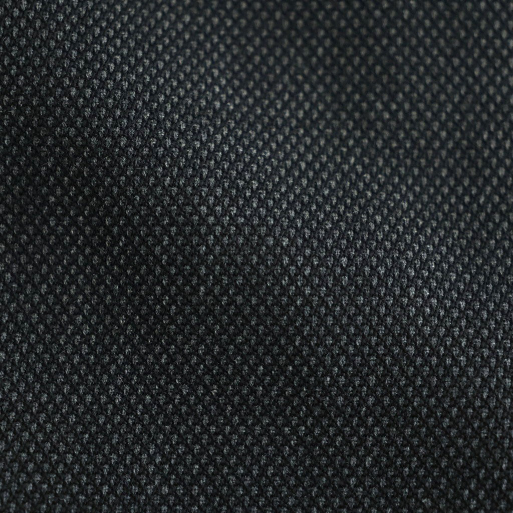 SINGLE PLEAT WIDE TROUSERS #GRAY BIRD’S-EYE [M26C10PT02C]