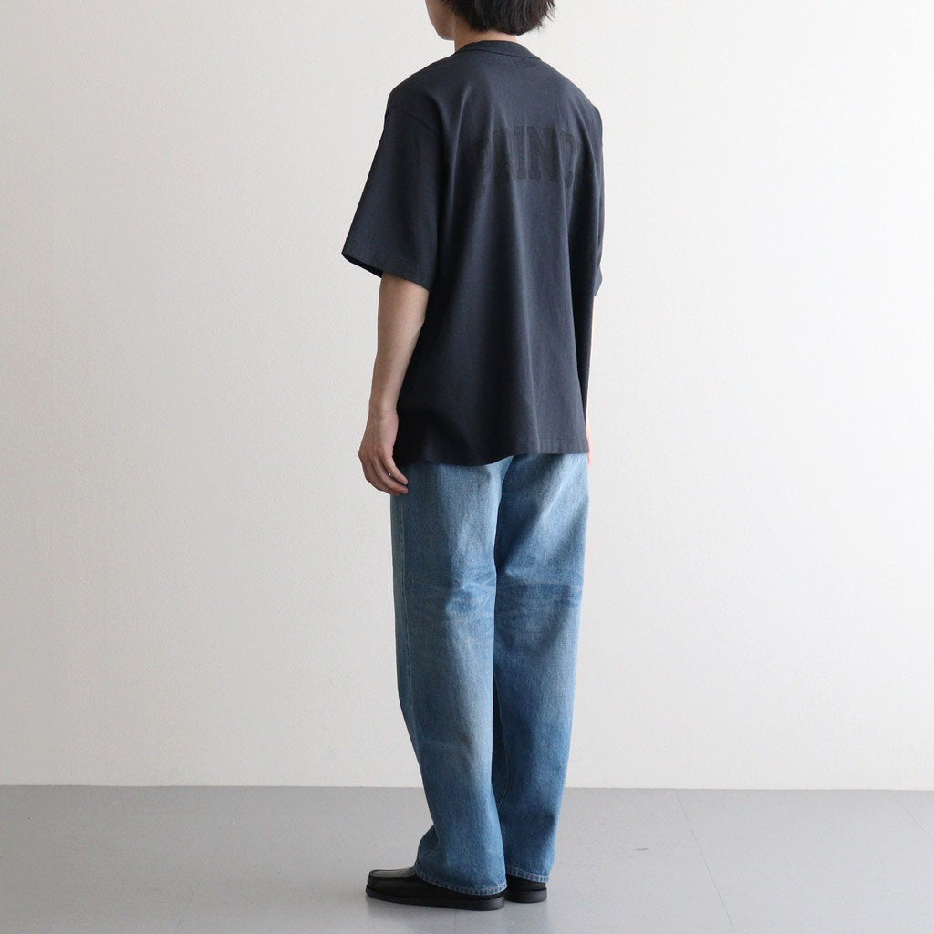 NOT-PRINCE 88/12 Print Tee WIDE #NightBlack×Black-PT [bROOTS25S36S26B]