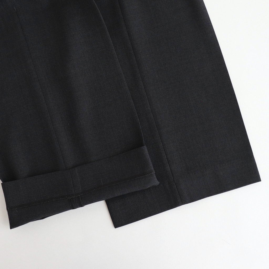 REGULAR STRAIGHT TROUSERS #CHARCOAL GRAY [M25C07PT02C]