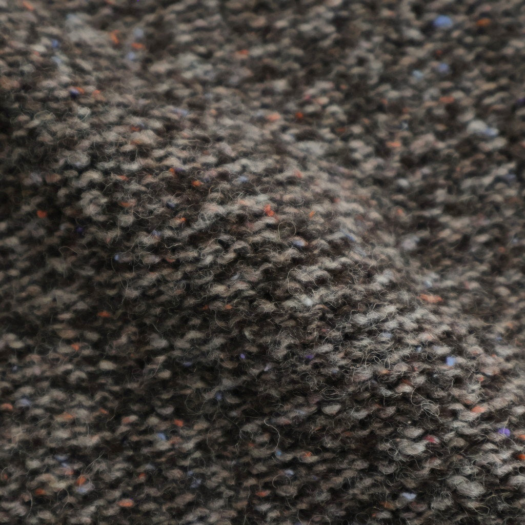 British Wool Half Zip Knit Made by macalastair #Light Graphite×Gritstone [6033-1301]