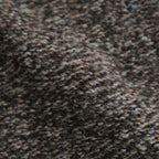 British Wool Half Zip Knit Made by macalastair #Light Graphite×Gritstone [6033-1301]