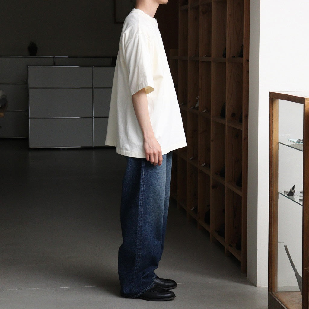 NOT-PRINCE 88/12 Print Tee WIDE #Ivory×Fade/Bage-PT [bROOTS25S36S26B]