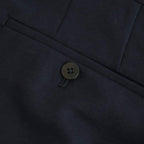 Wool Flannel Tuckless Waide Trousers #Navy [NEP-AW2504M]